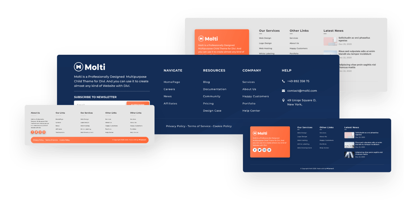 Footer Designs