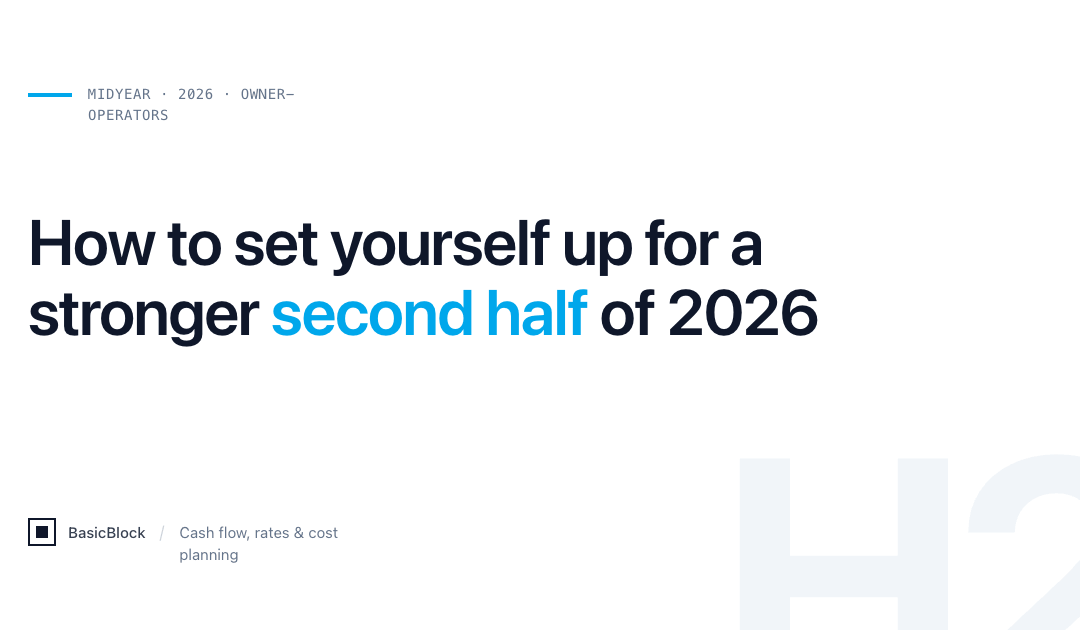 How to Set Yourself Up for a Stronger Second Half of 2026
